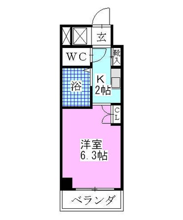 カスタリア西船橋の物件間取画像